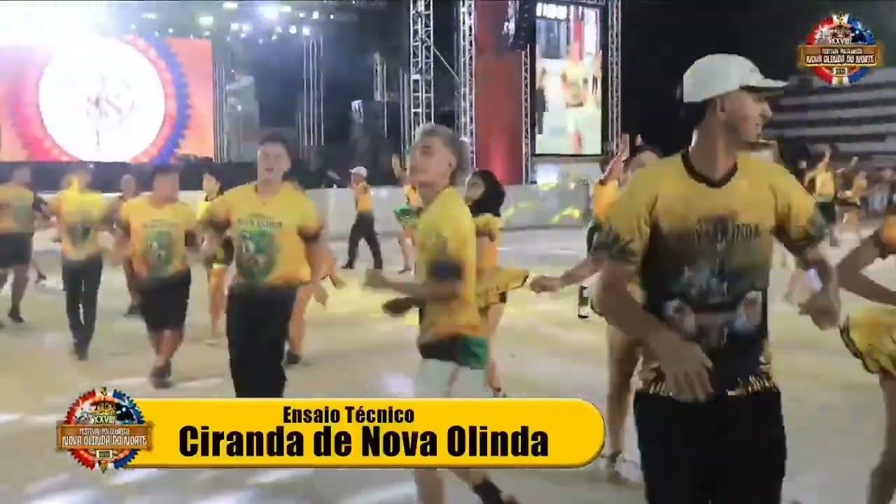 Apoteose/ música tema 2025: Ciranda de nova olinda 2025-Ensaio técnico 🖤💛