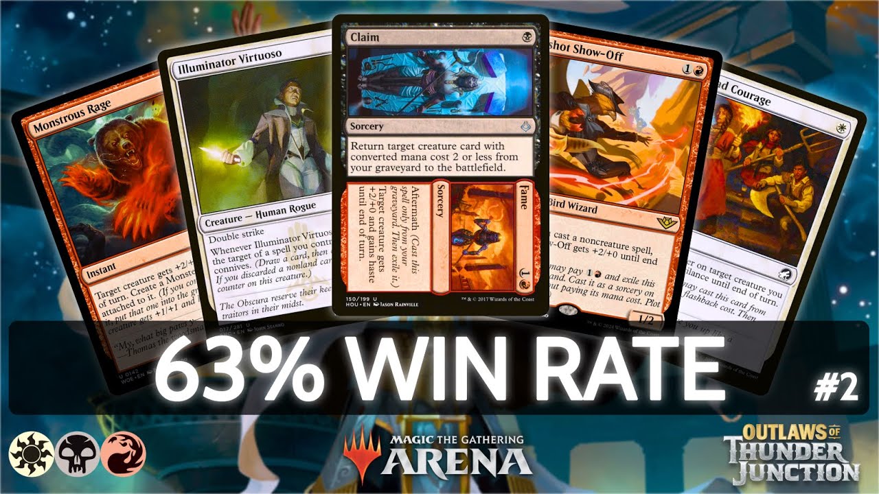 ⚪⚫🔴 Mardu Heroic, 63% Win Rate part 2 | MTG Arena | Explorer | BO3 | Outlaws of Thunder Junction