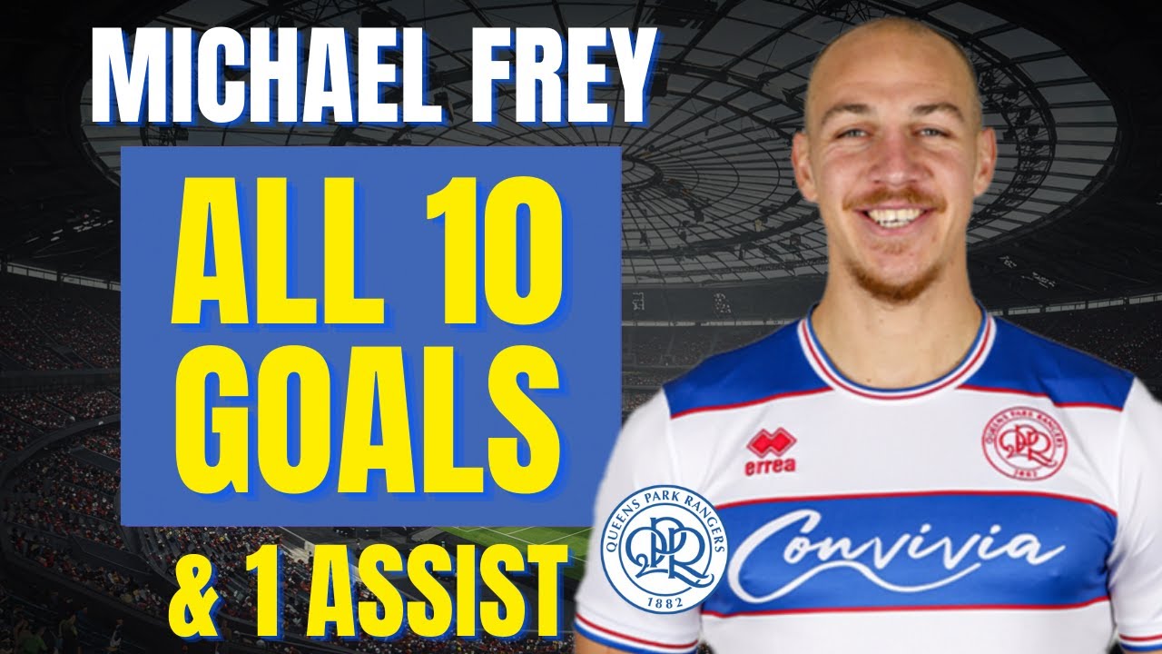Michael Frey - ALL 10 GOALS & ASSISTS FOR QUEENS PARK RANGERS | Skills & Highlights