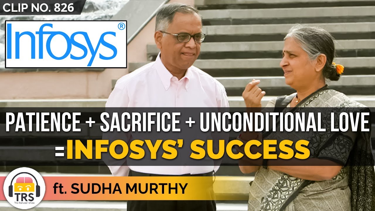 Sudha Murthy's Patience, Sacrifice & Unconditional Love For Infosys' Journey | TRS Clips