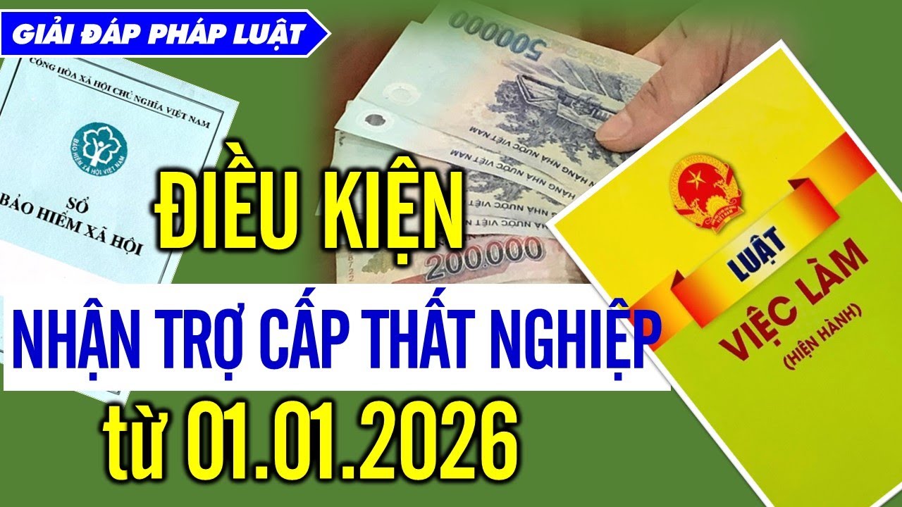 5 THAY ĐỔI VỀ BẢO HIỂM THẤT NGHIỆP 💸 (ÁP DỤNG TỪ 01.01.2026)