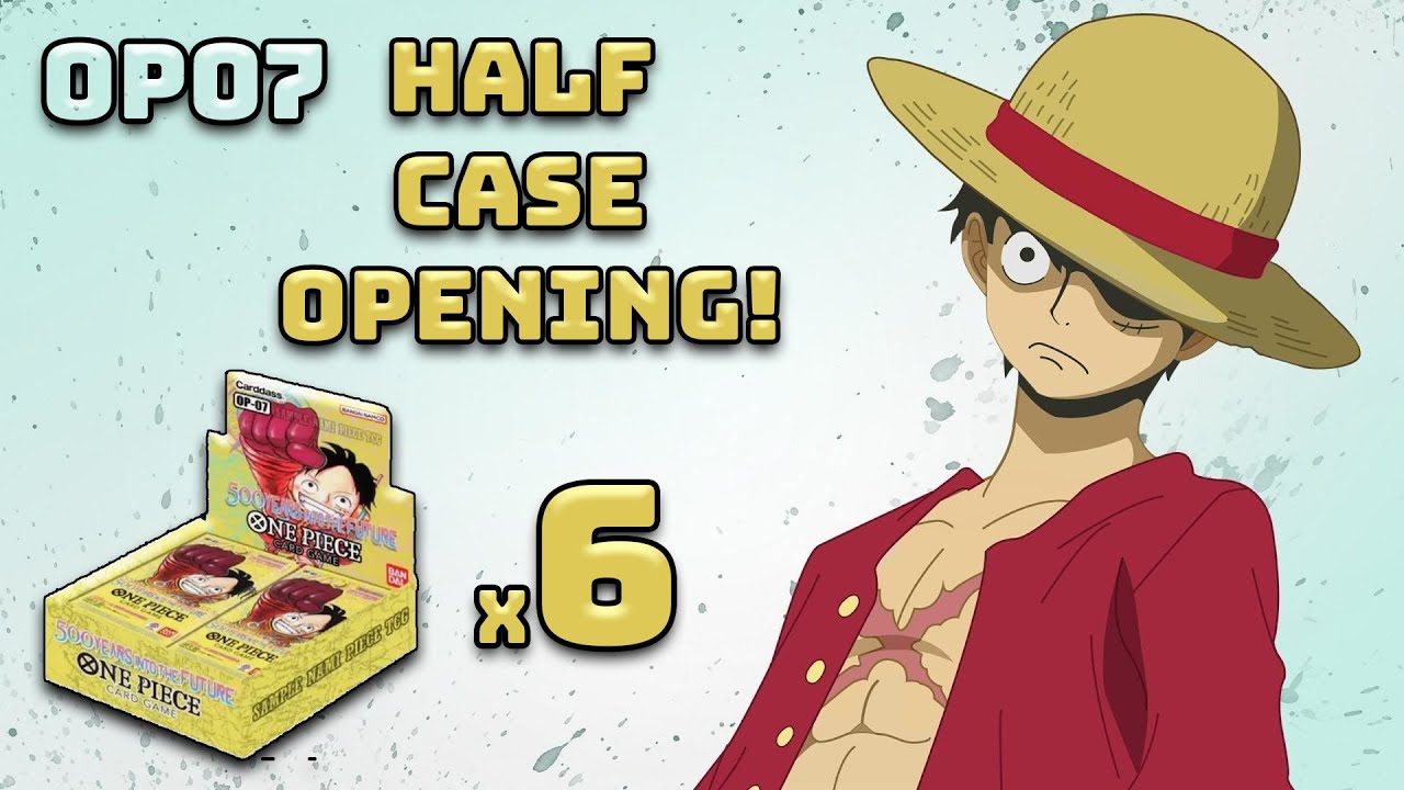 Half Case Opening of OP07 || 500 Years in the Future!