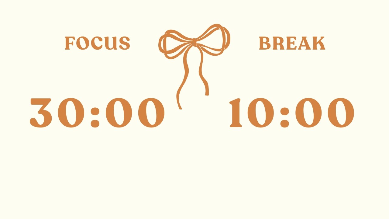 [Day 17] 30/10 Pomodoro Timer – 2 Hours Study | No Music | Deep Focus | Study with me
