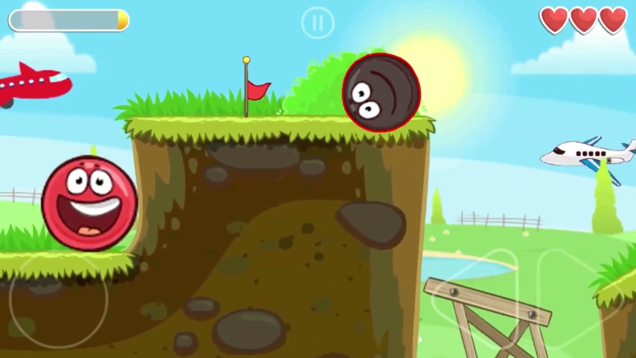 Black Ball vs Red Boss Red Ball 4 Big Fight