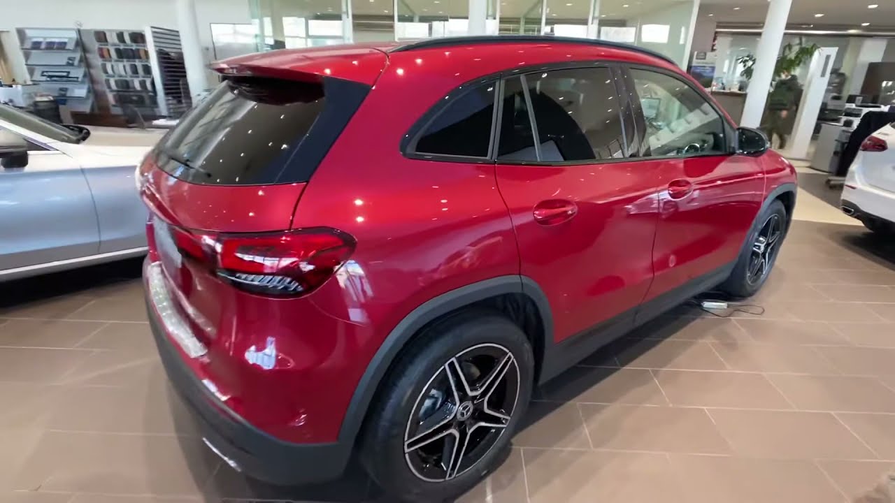 2020 Mercedes GLA 200d SUV - Red