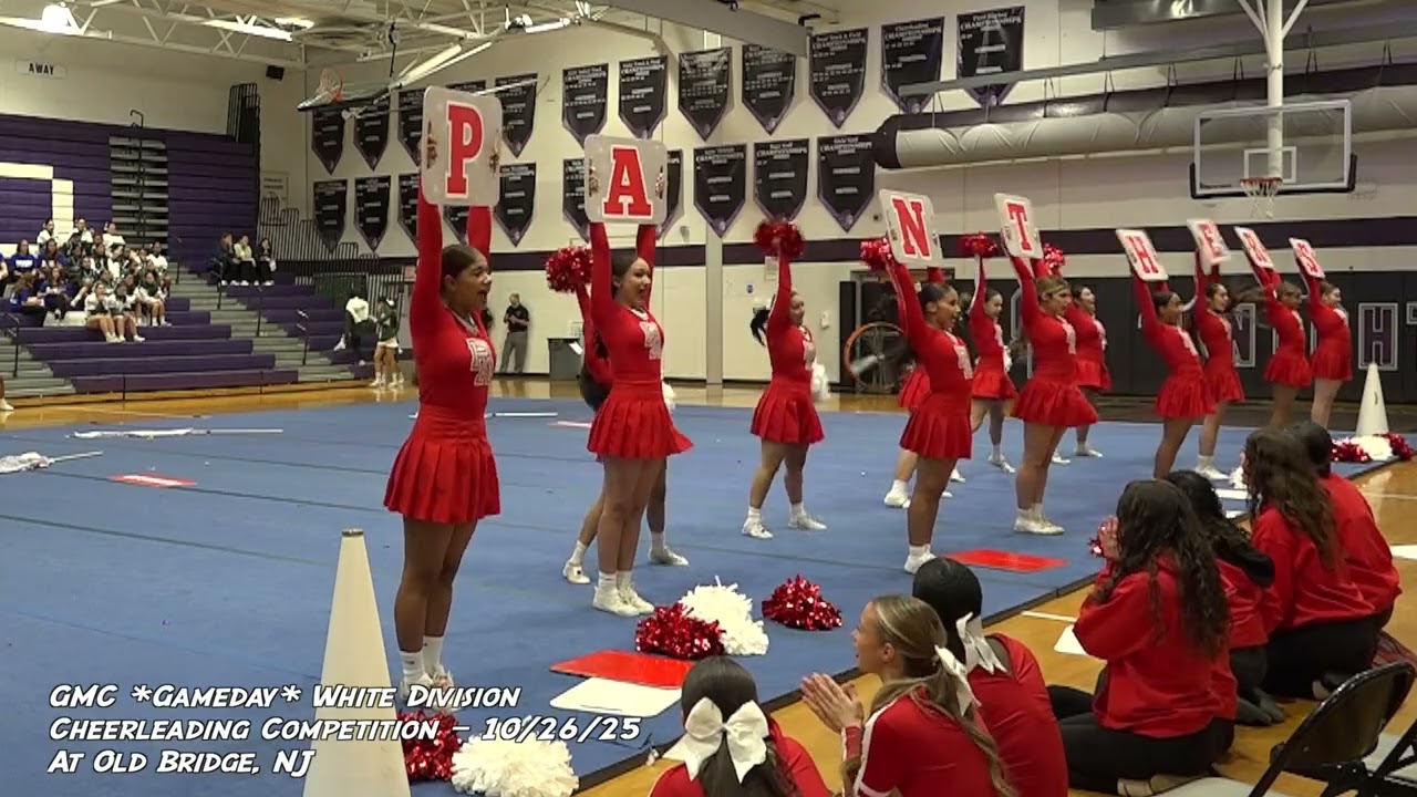 PAHS Varsity Cheerleading   GMC  Gameday  White Division Cheerleading Competition  10 26 25
