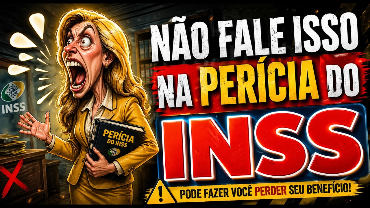 3 PALAVRAS FATAIS na Per&iacute;cia do INSS e 5 Frases que DESTROEM seu Aux&iacute;lio