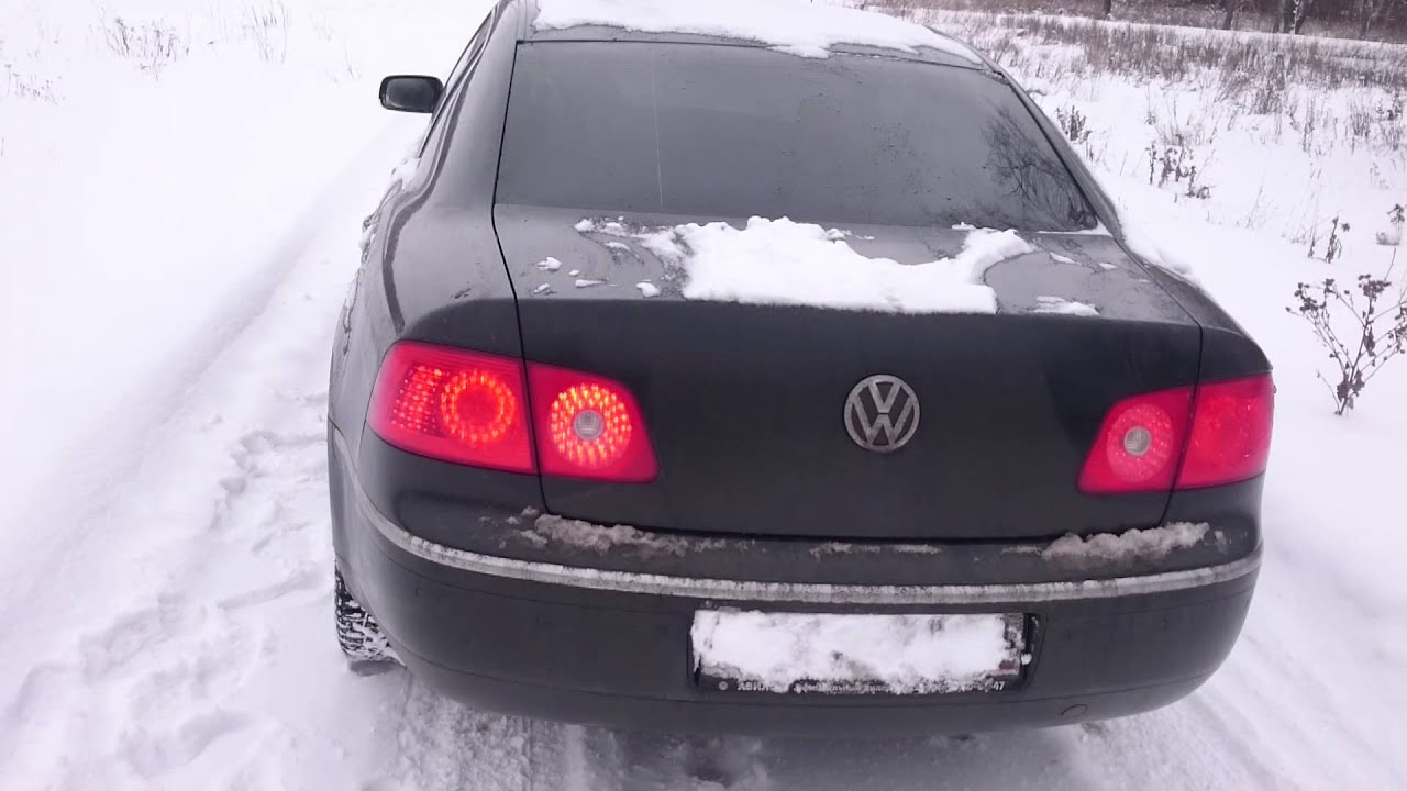 Phaeton 3.2 Exhaust modified