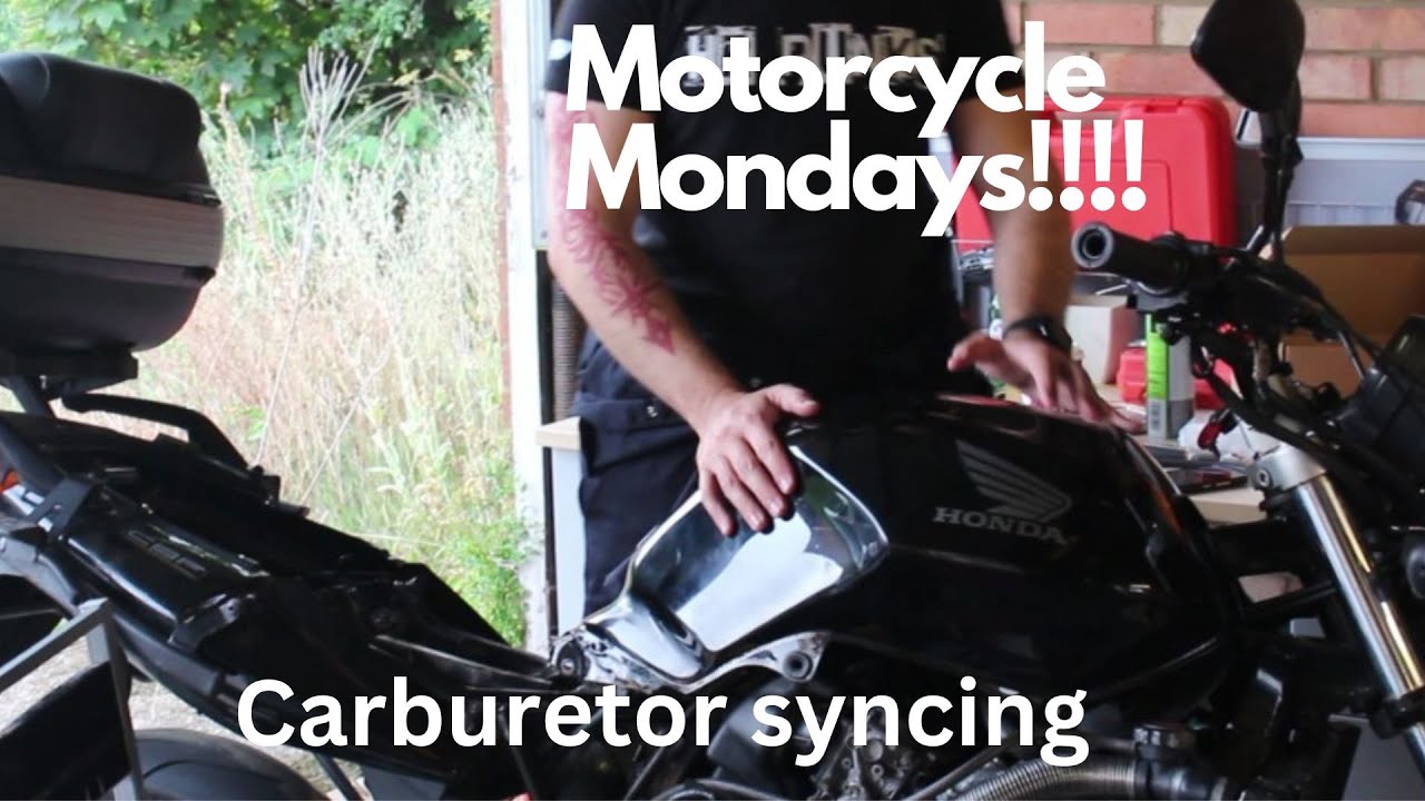 Carb syncing on a CBF 600 - Motorcycle Mondays!!