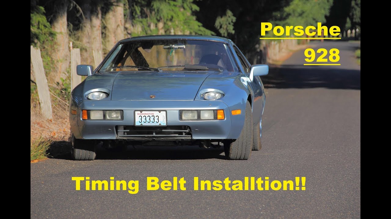 1980 Porsche 928 Timing Belt Installation