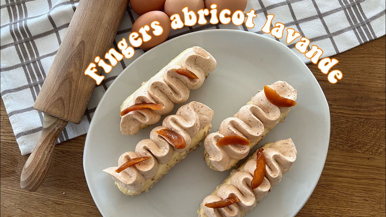FINGERS ABRICOT LAVANDE