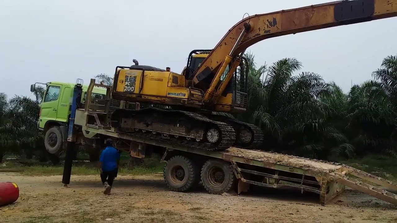 LONG ARM NAIK LONGBED #truk #longbed #alatberat #excavator #longarm 