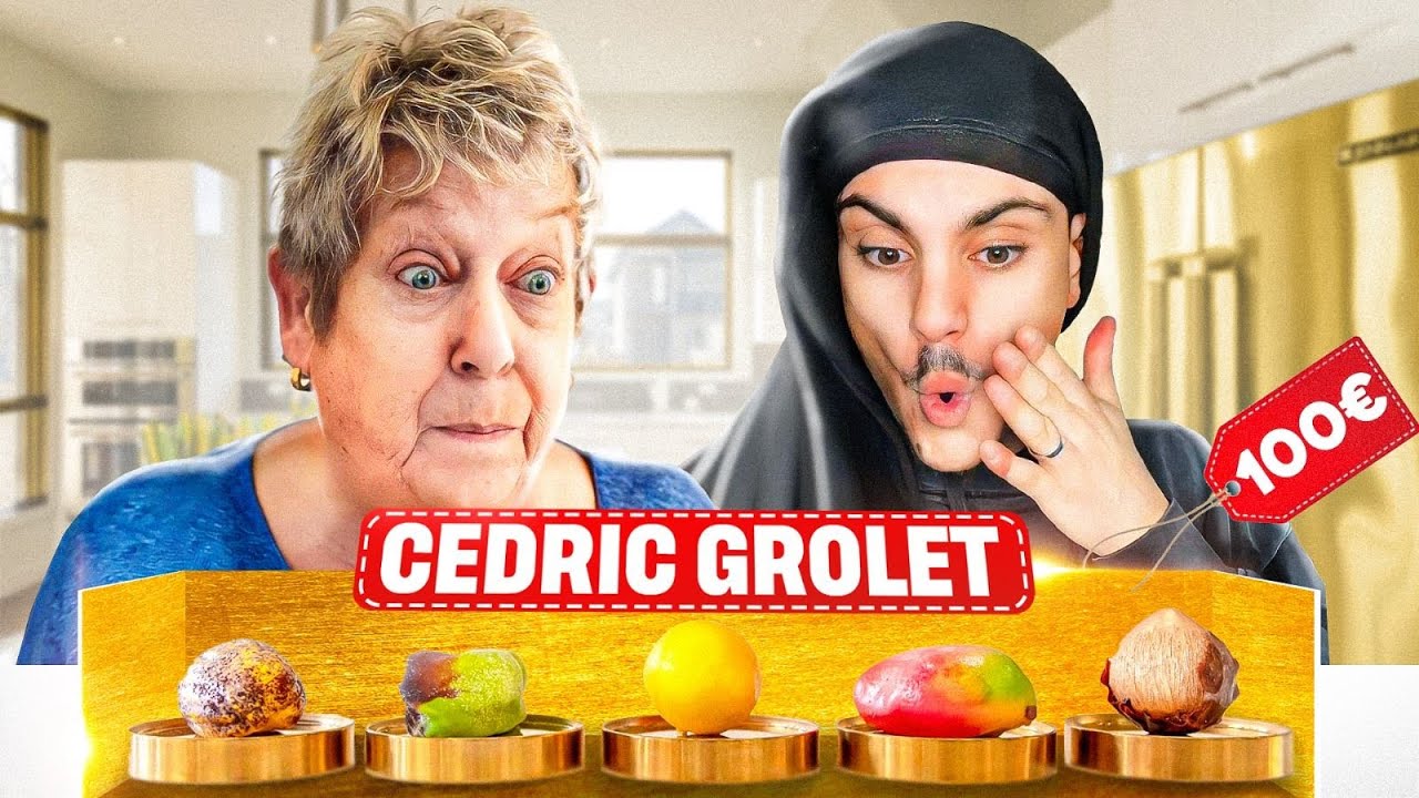 DANIELLE JUGE LES PÂTISSERIES DE CÉDRIC GROLET (avec Logfive. Ils sont sans pitié)