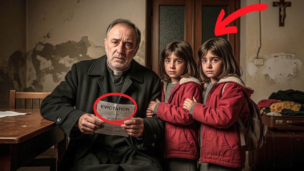 Prete Povero Rischia Lo Sfratto Per Aiutare Le Gemelle — Ignora Che Il Loro Padre Guida L’Ente Casa…