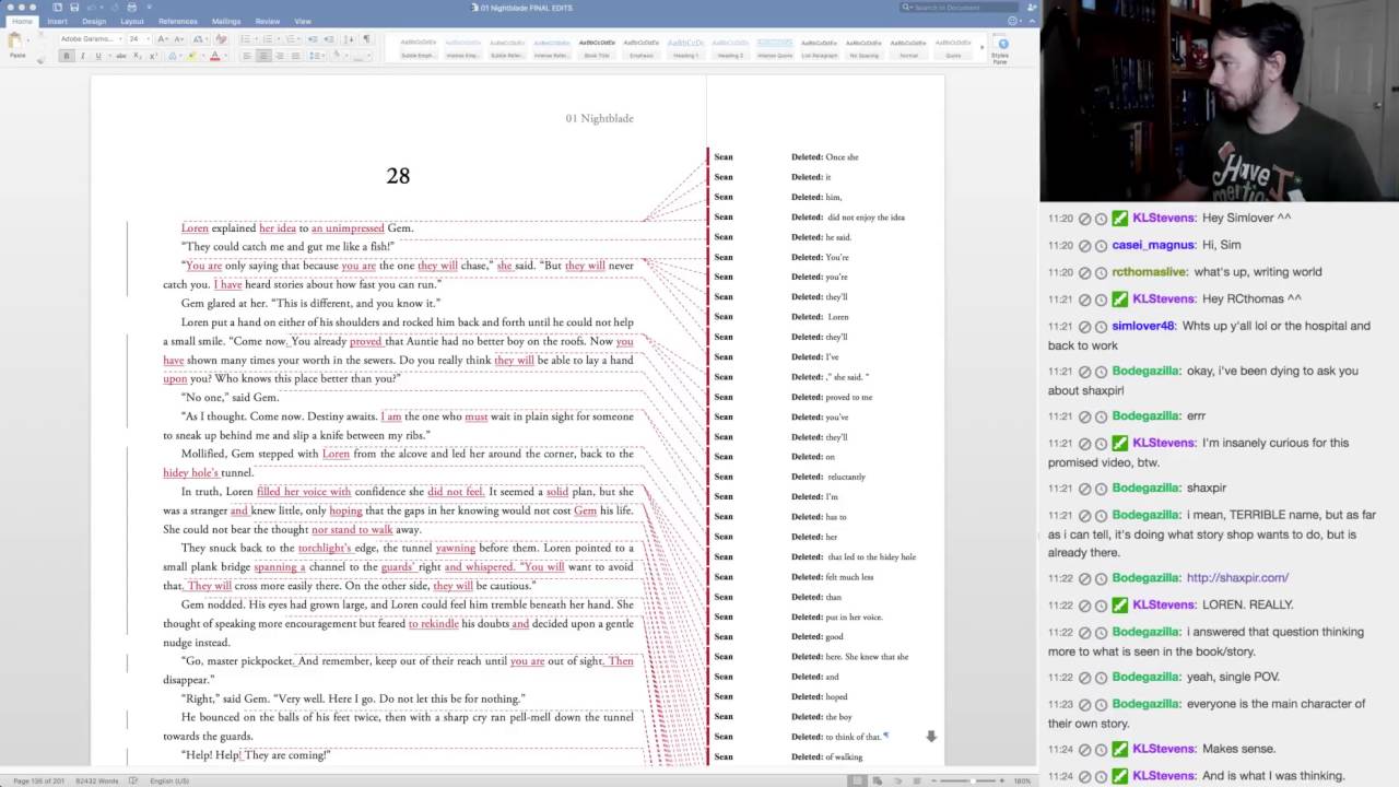 VLOGANOVEL: Nightblade 73 (Editing)