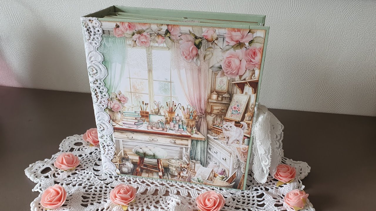 Tuto 5 Album In My Craftroom de Mintay | La décoration | @LesCreationsDeJoa