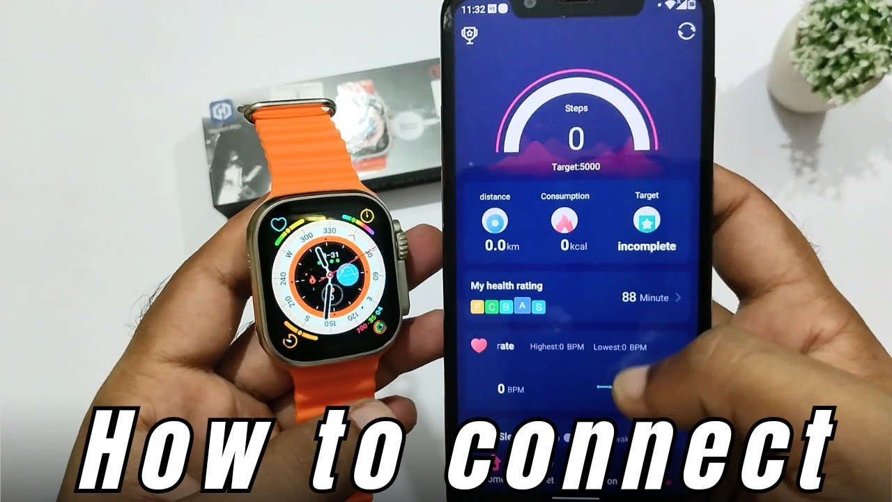 T900 Ultra Connect to phone | t900 ultra smart watch