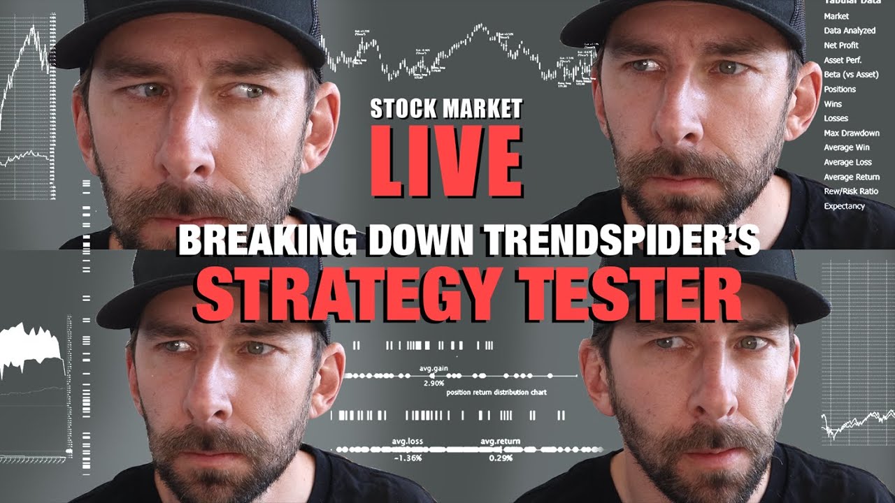 Breaking Down TrendSpider's Strat Tester! Stock Market Live with Jason Krutzky | Live on TrendSpider