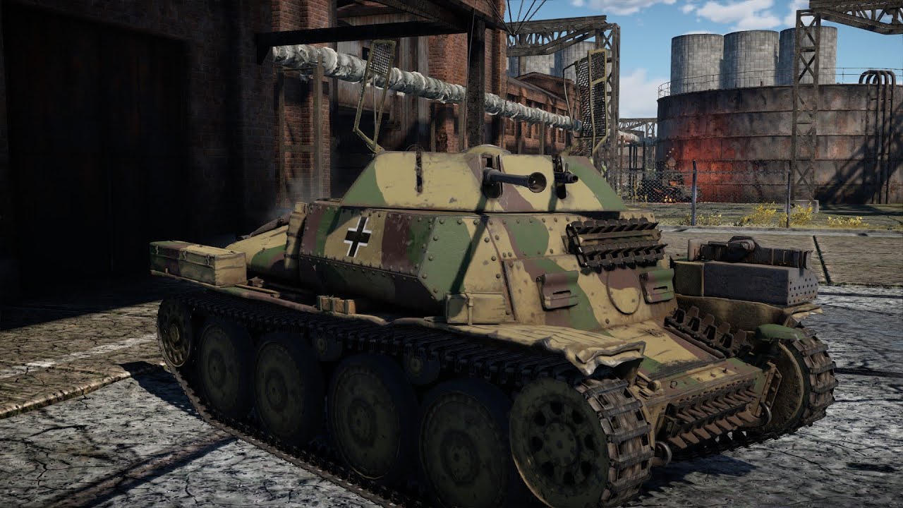 War Thunder Realistic Battle Sd.Kfz. 140/1 Subscriber Request the Nerf Panzer