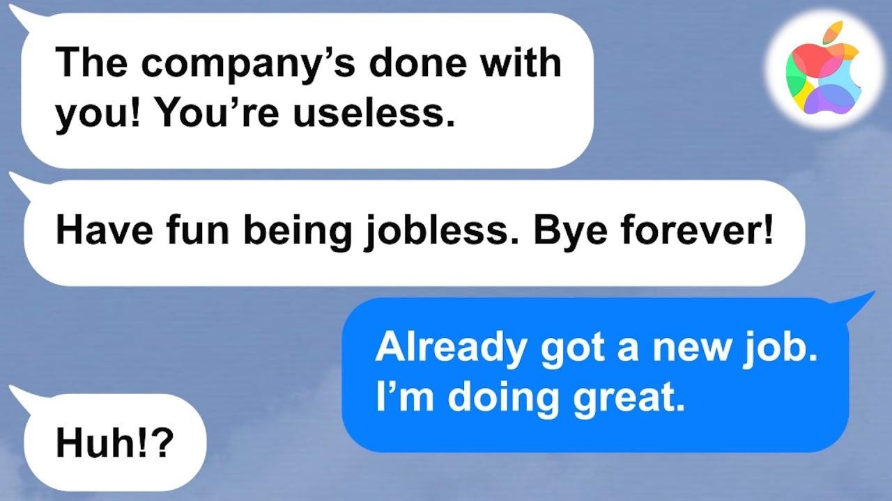 【Apple】My scumbag co worker got me fired from my job  He didn't realize his mistake.