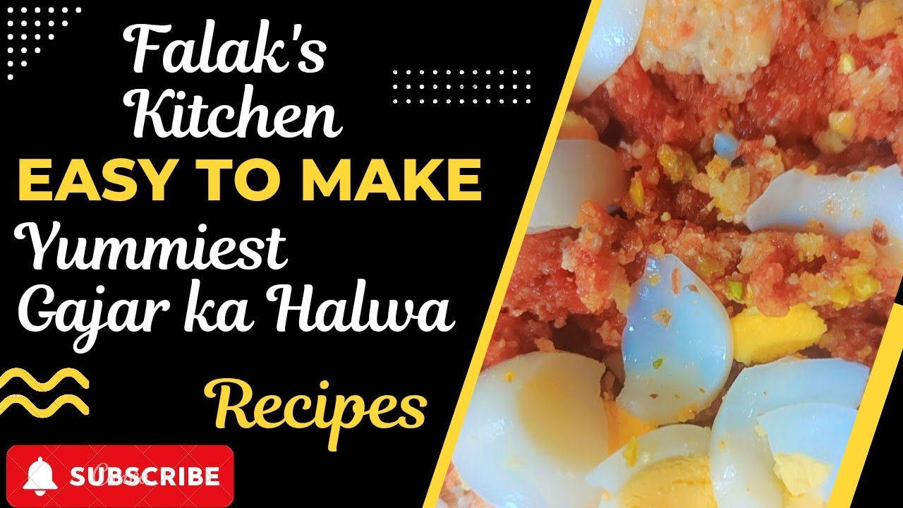 Gajar ka Halwa Recipe ⭐⭐| Traditional Pakistani & Indian Carrot Halwa | Easy Winter Dessert
