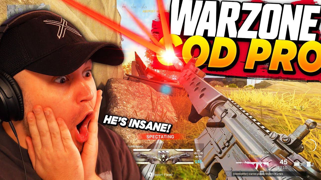 I Spectated a Pro Player in Warzone and he BLEW MY MIND