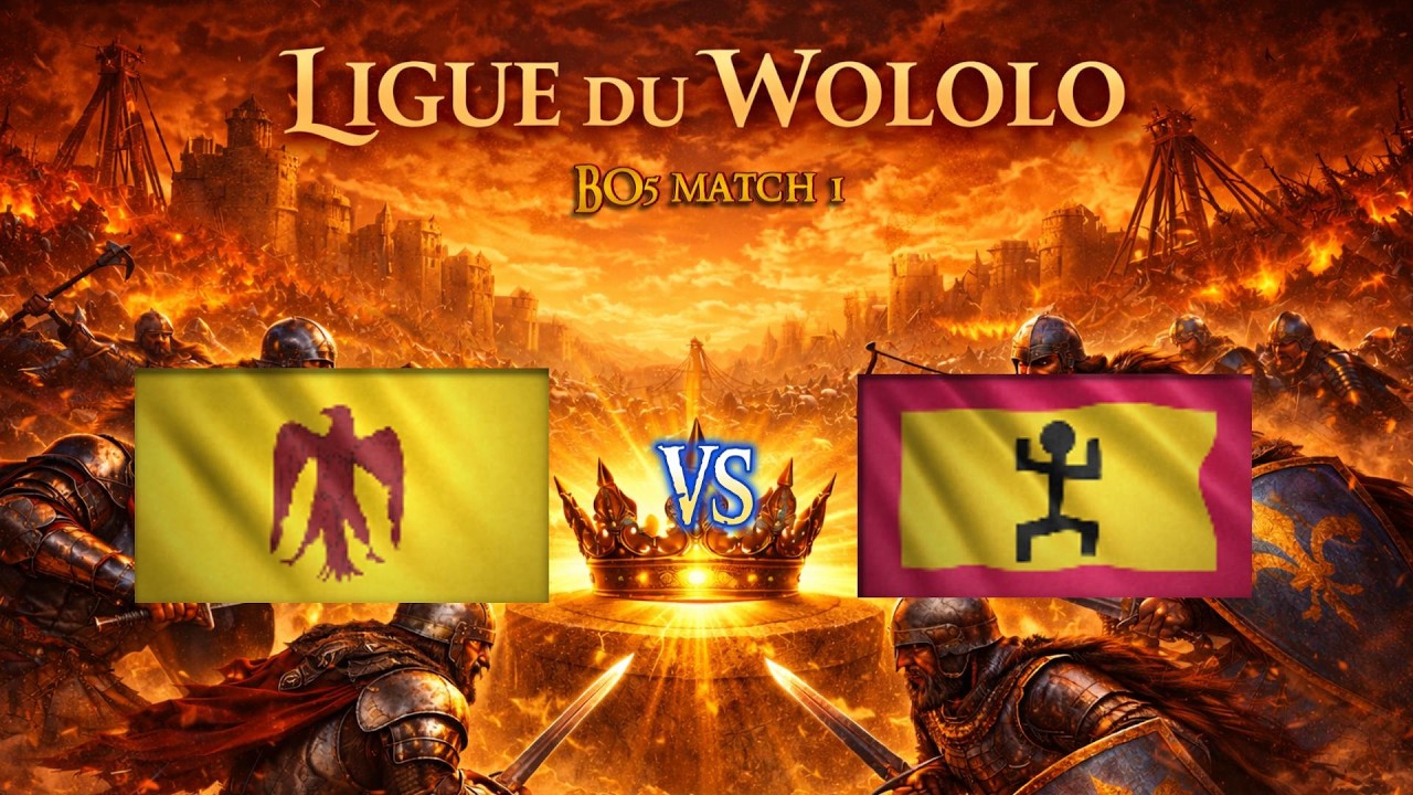AOE4  - Partie de Fou on aime les victoires dans Age of empires Match 1 LDW