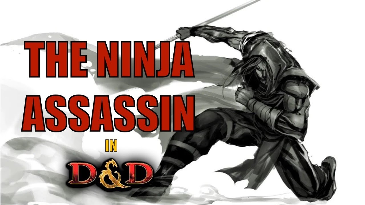 The Ninja Assassin (Shinobi): D&D 5e Character Build