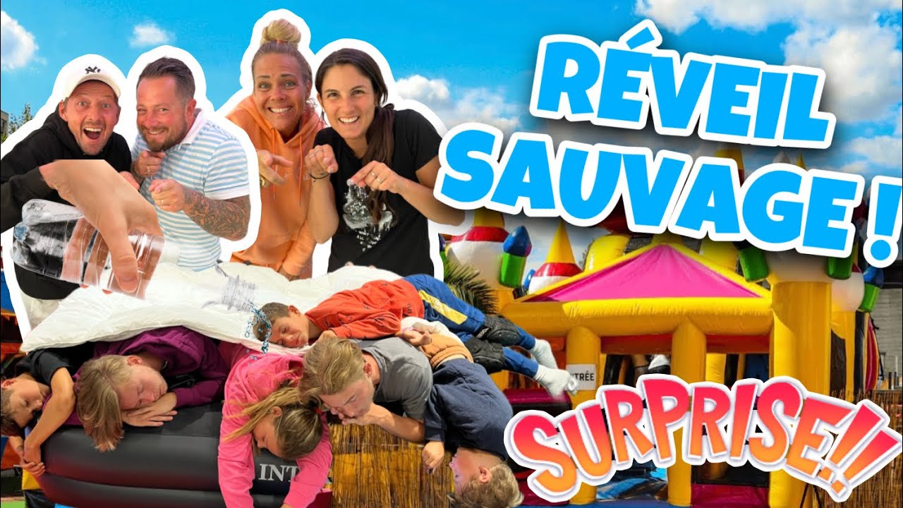 ON RÉVEILLE LES ENFANTS À 5h DU MAT ! *mais c’est pour une surprise !*