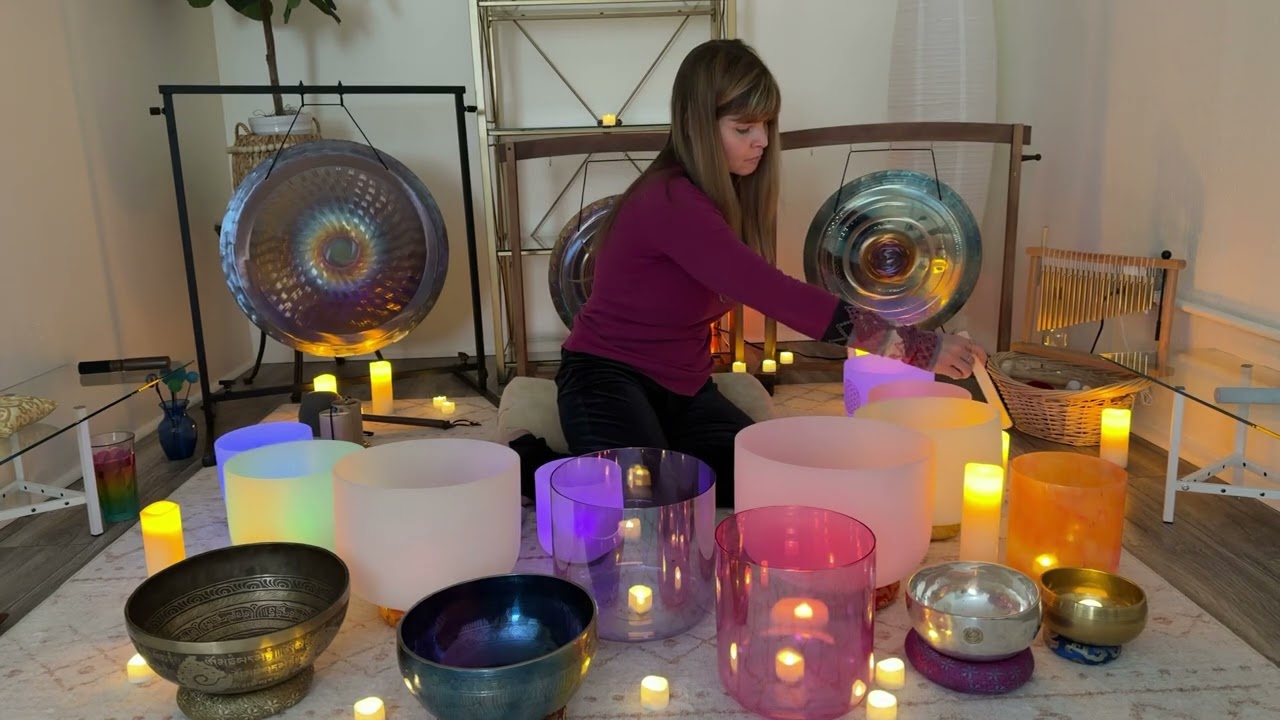 4 minute sound bath for endocrine balance 