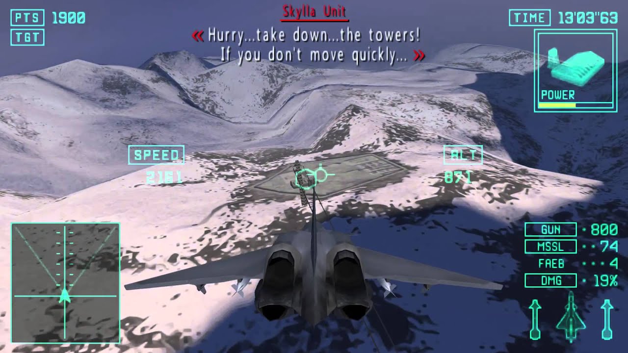 Ace Combat X: Skies of Deception - Mission 11B: In Pursuit II