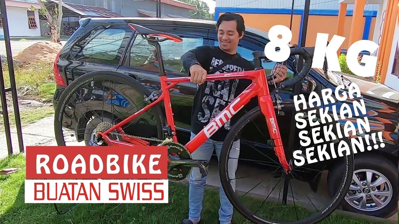 Roadbike BMC GranFondo GF02 buatan Swiss