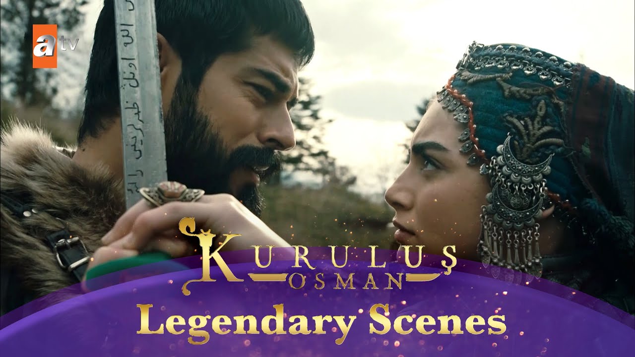 Kurulus Osman Urdu | Legendary Scenes - 69 | Osman Sahab aur Bala Khatoon aamne saamne.