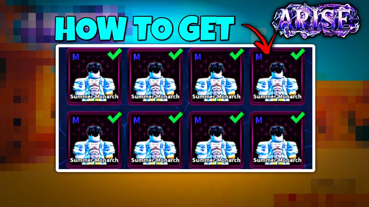 HOW TO GET ARMY OF M RANK SUMMER MONARCH IN ARISE CROSSOVER