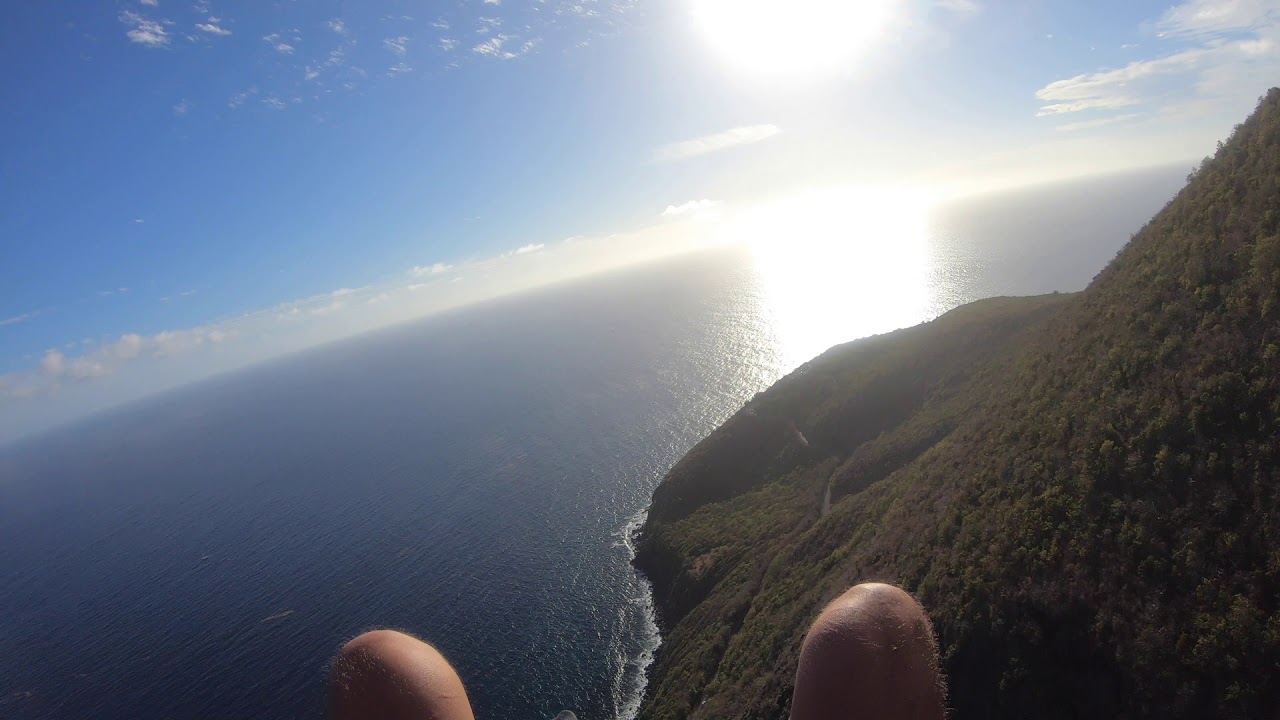 Parapente Martinique en Dudek Freeway XX  Morne Larcher 02/19