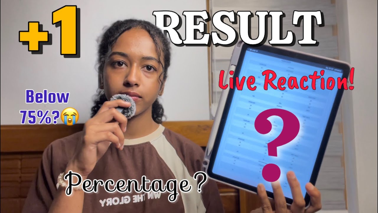 Plus One Results🥹Live Reaction!|Percentage?