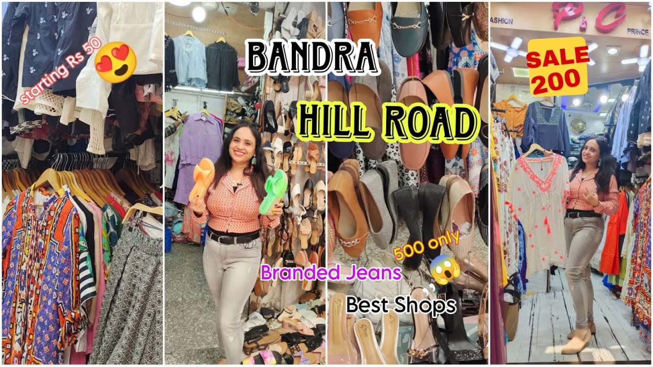 Hill Road- Shopping | बांद्रा हिल रोड | Best Summar Collection | Street Shopping in Mumbai