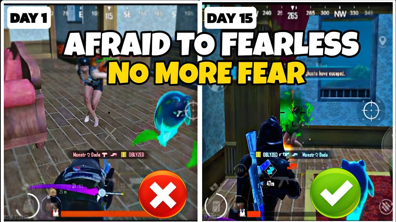 DAY 1 - OF BECOMING A FEARLESS PLAYER IN BGMI ! 😤 *NEW SERIES* #bgmi