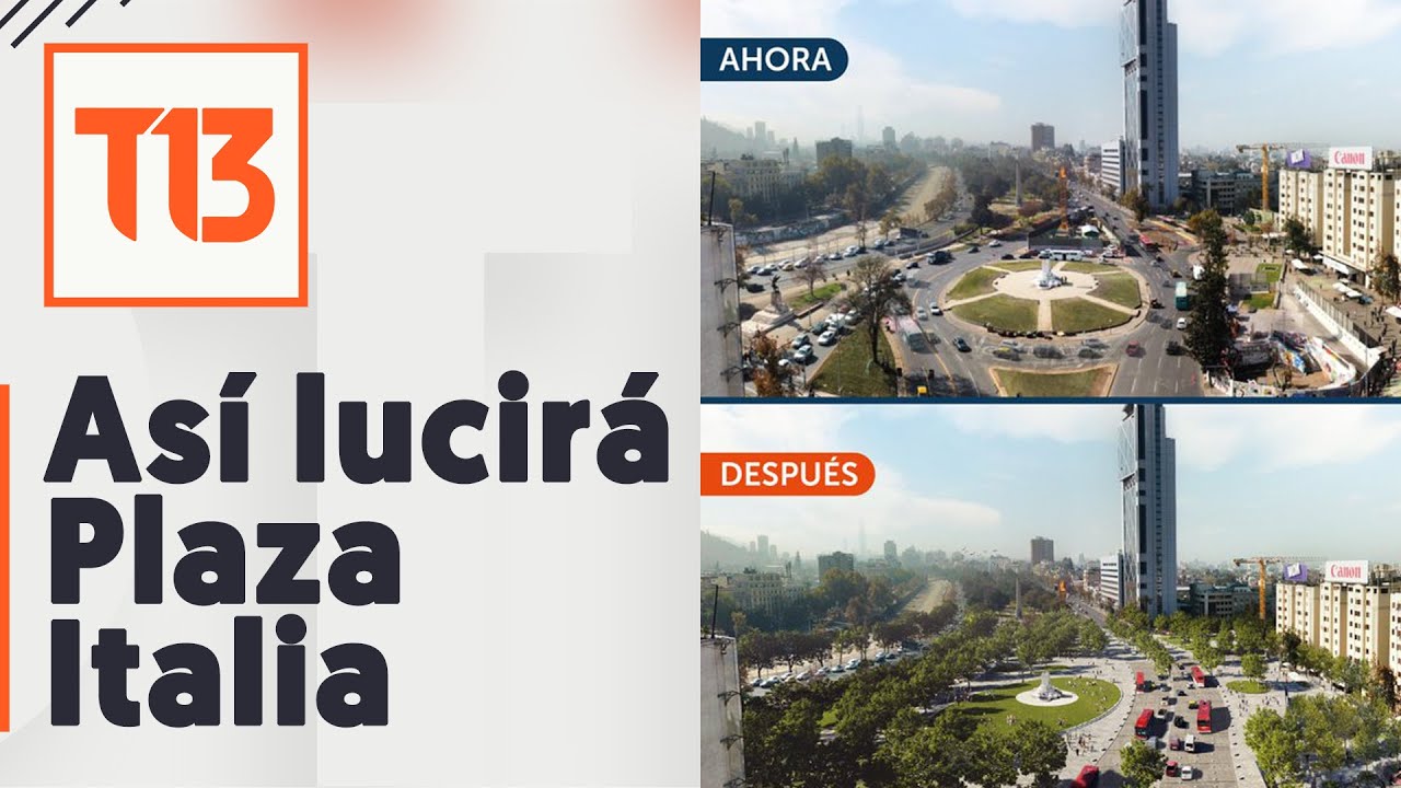 Eje Alameda-Providencia: así lucirá nuevo trazado para la Plaza Italia