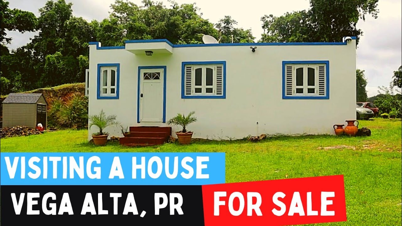Visité casa de campo a la venta en Vega Alta PR con vista panorámica