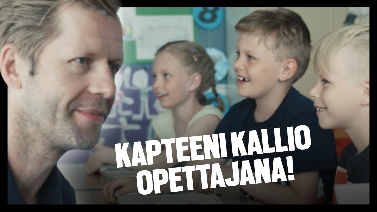 Kapteeni Kallio opettajana