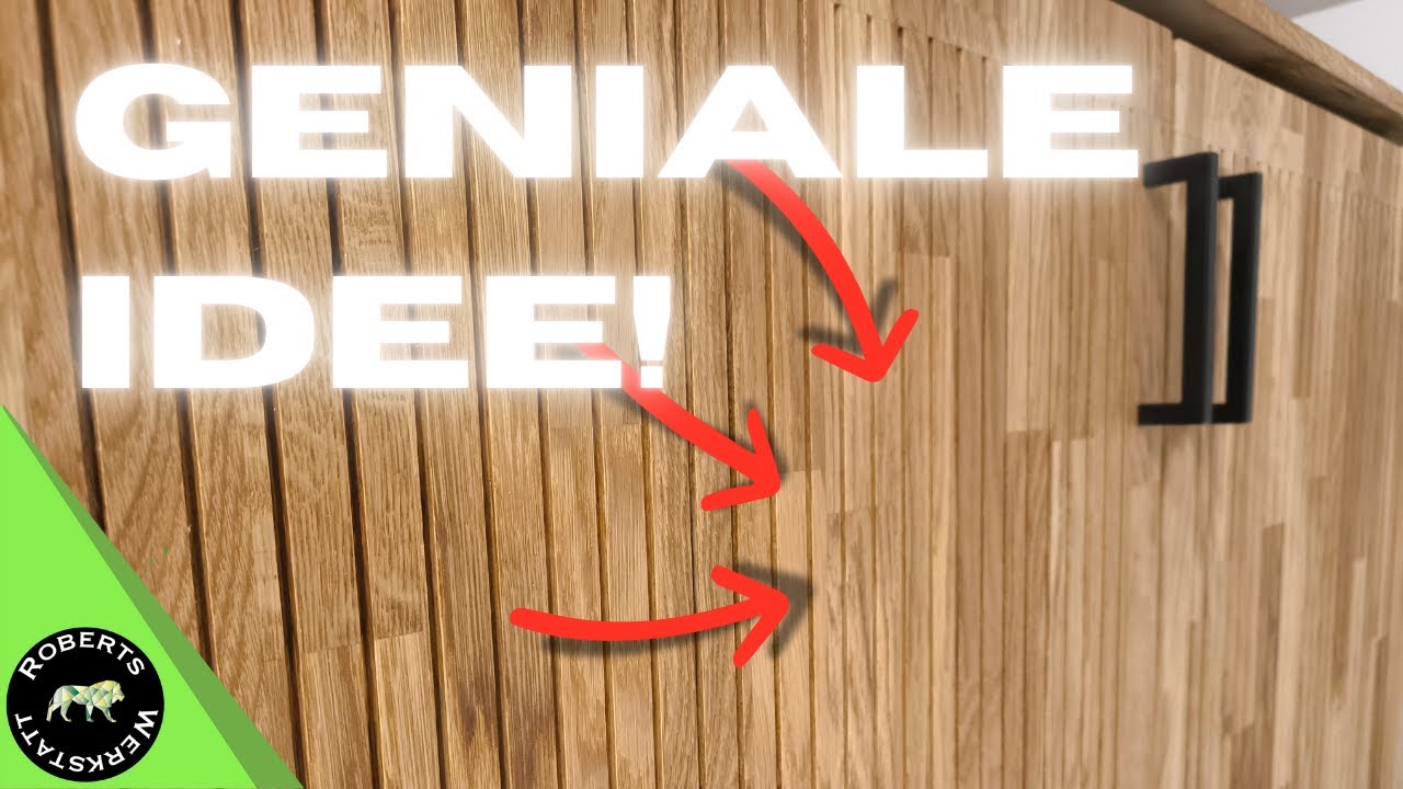 Ich habe eine DESIGNER KOMMODE AUS EICHE selbst gebaut!