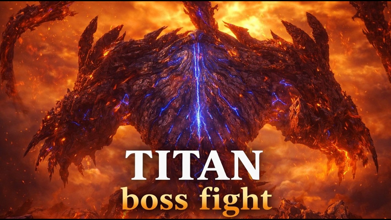 This battle is epic | Titan vs Dominant of Fire Boss Fight FFXVI
