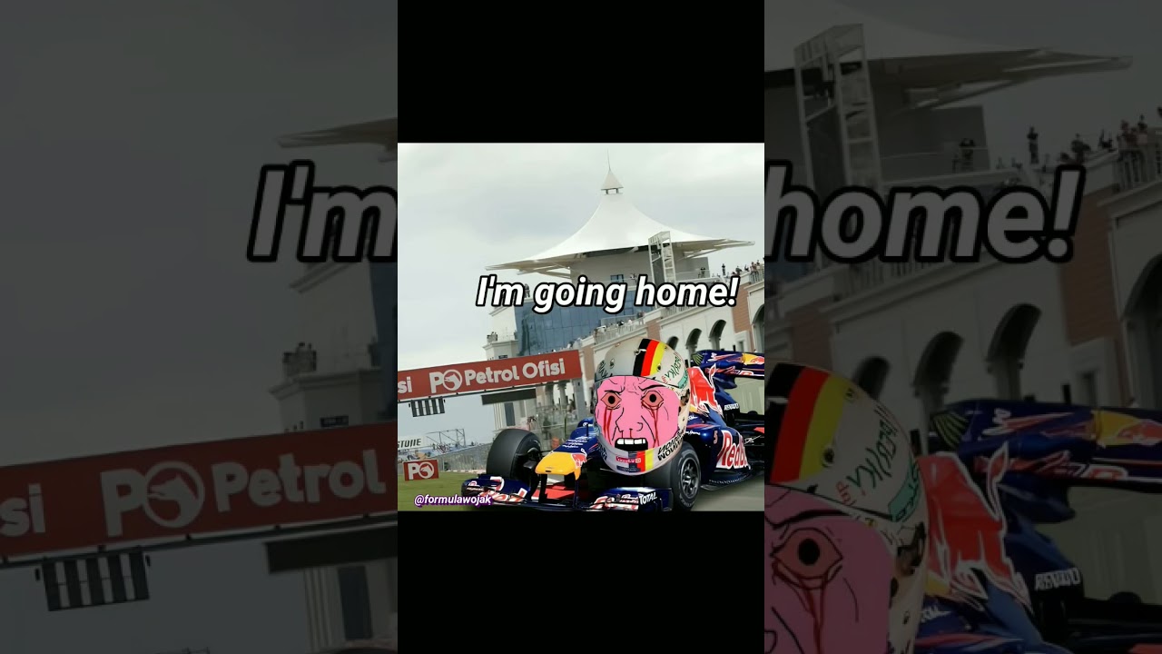 Sebastian Vettel and Mark Webber's Crash At The 2010 Turkish Grand Prix #f1 #formula1 #shorts
