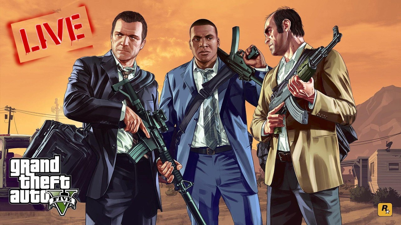 🔴LIVE  GTA 5 przechodzę fabułe #2