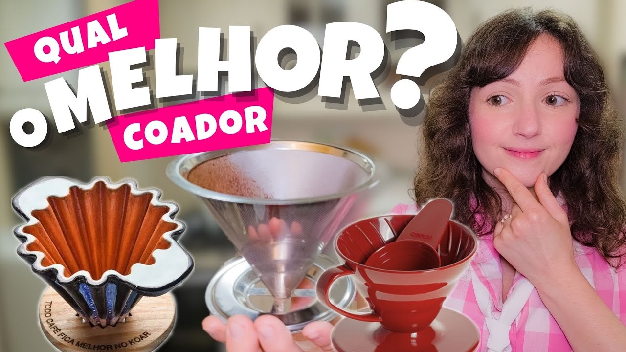 Filtro de café inox, papel, vidro? Qual o melhor? 4 maneiras de fazer café