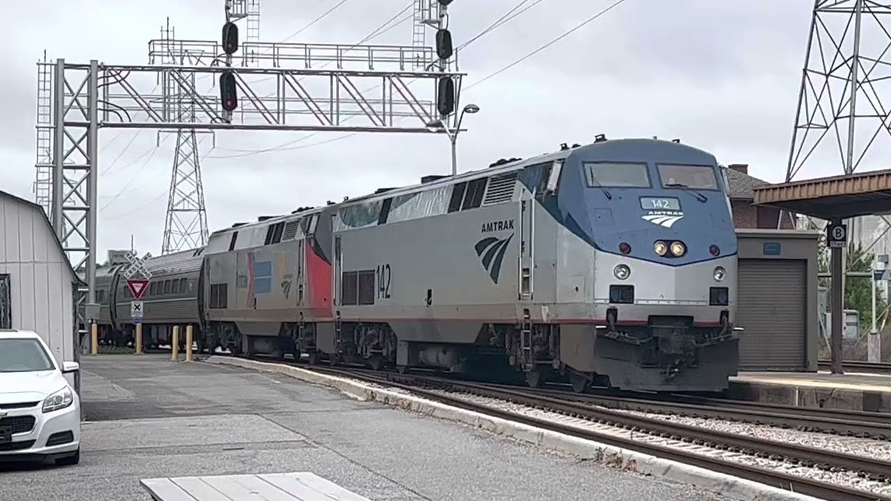 Amtrak Heritage Engines & CSX Memorial Day Railfanning @ Richmond Staples Mill Station (5/28/2023)