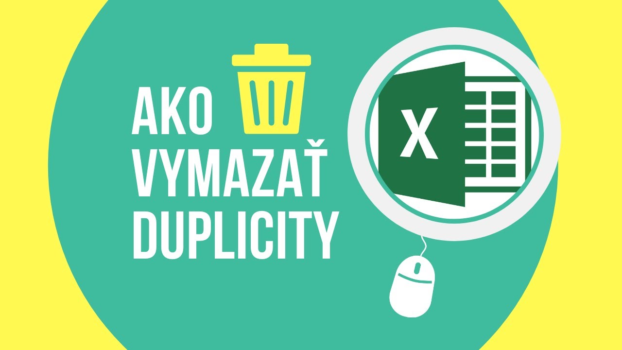 Ako vymazať duplicity v Exceli
