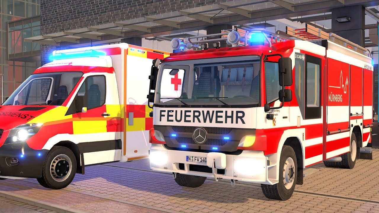 Emergency Call 112 - German Firefighters on Duty! 4K