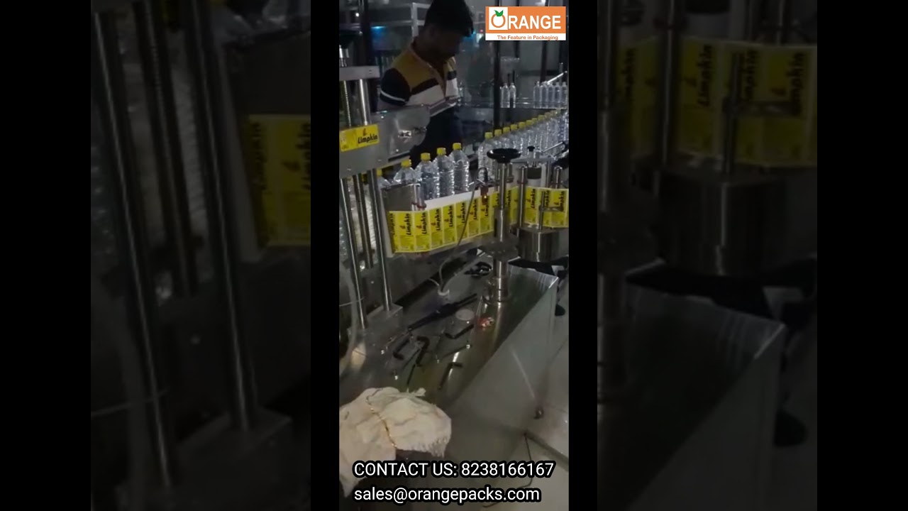 WATER BOTTLE LABELLING MACHINE